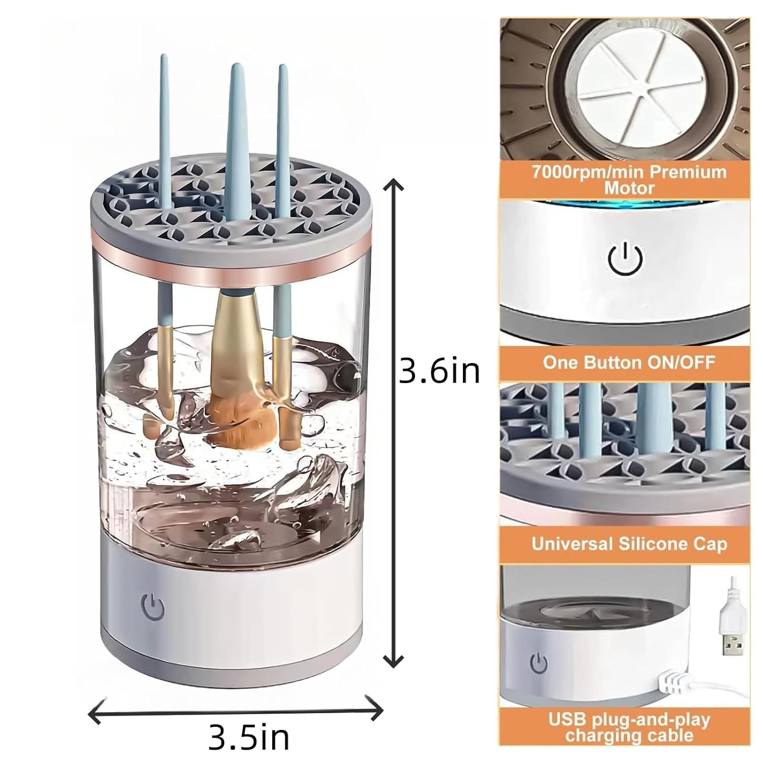 Electric Makeup Brush Cleaner