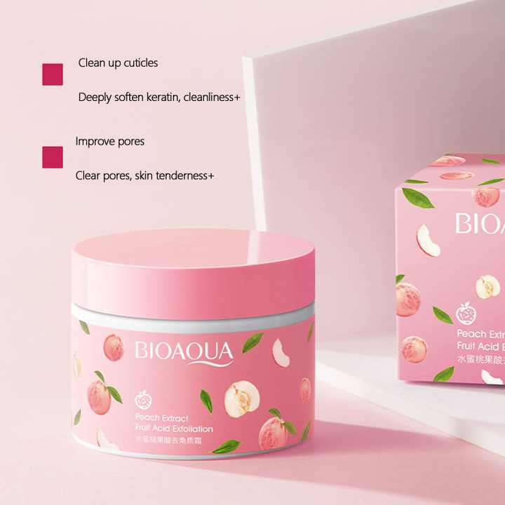 BIOAQUA Peach Extract Fruit Acid Exfoliating Face Gel 140g